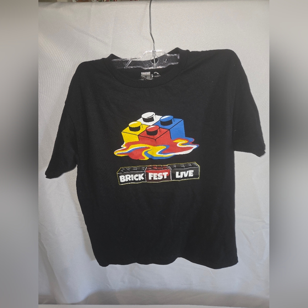 Brickfest Live Kids Gildan Black Heavy Cotton Tee